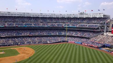 Yankee Stadium viewing left field
