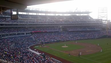 Home Plate area at Nationals Park