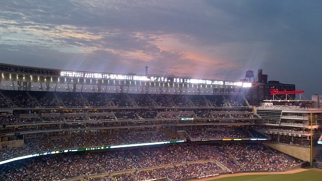 Sunset at Target Field
